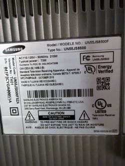 55” Samsung SUHD 4k TV