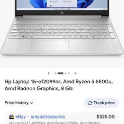 Hp Laptop Ryzen 5 500u Amd Radeon Graphics 