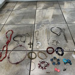 Jewelry-Necklaces, Bracelets and Watches (Price in Description) 