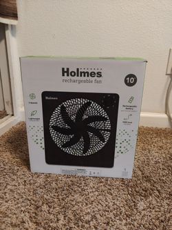 10" Rechargeable Fan