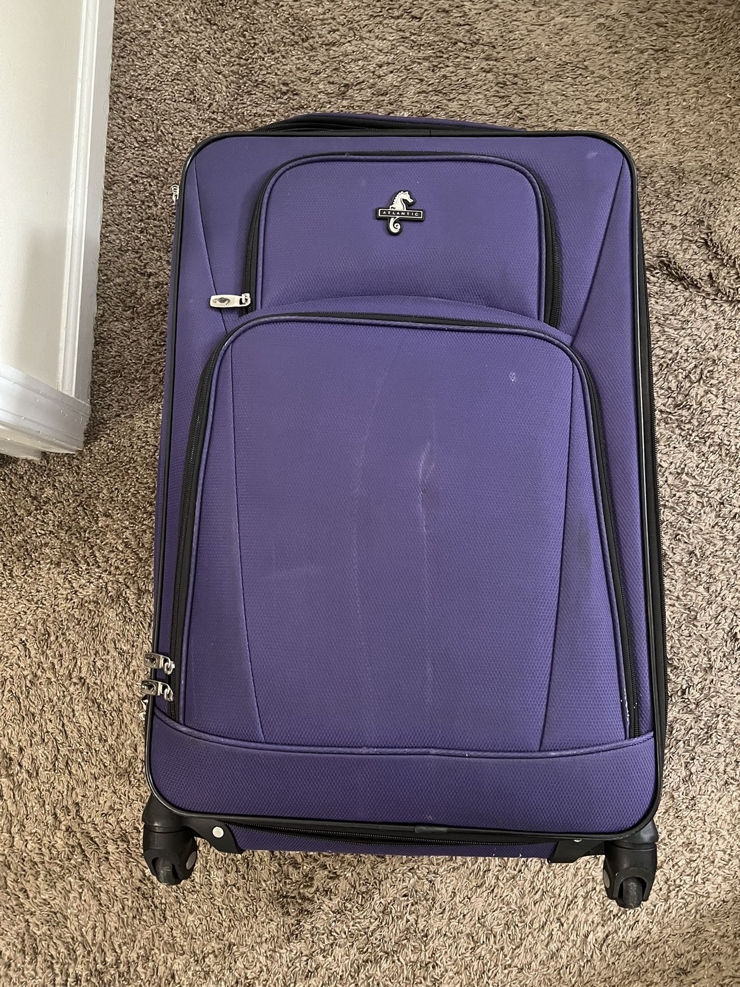 Suitcase Purple