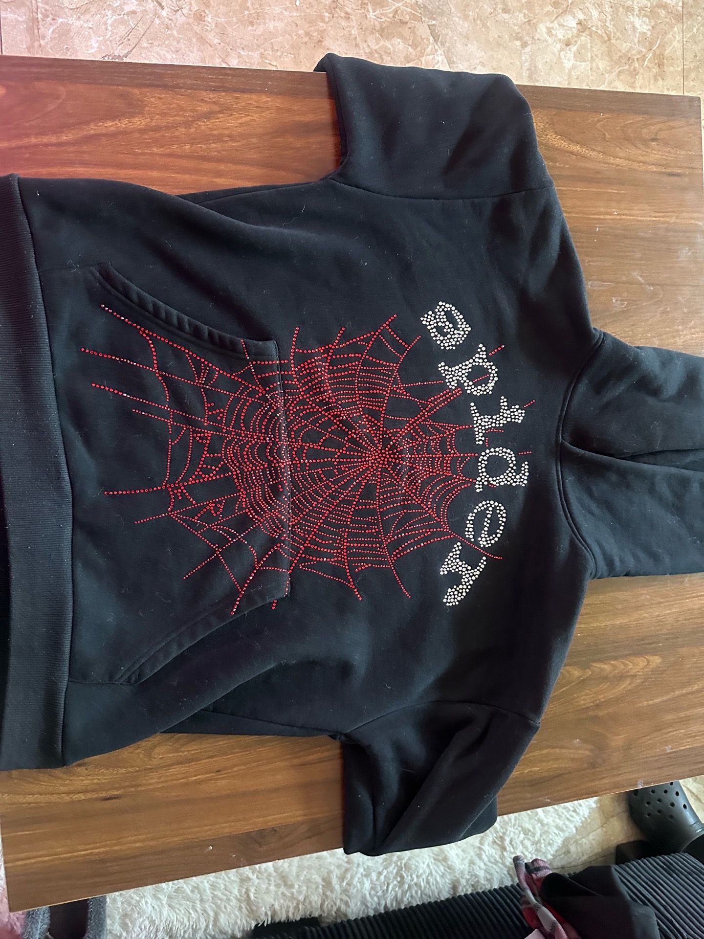 Spider hoodie og web