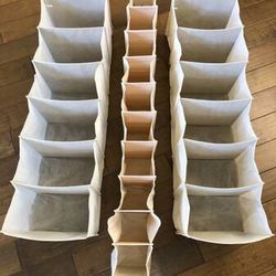 (3x) Hanging Closet Organizers for Clothes Shoes Extra Storage (all $15) 