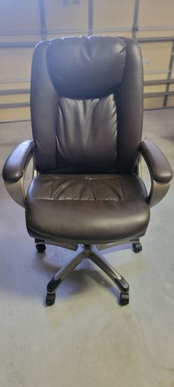 Leather office chair