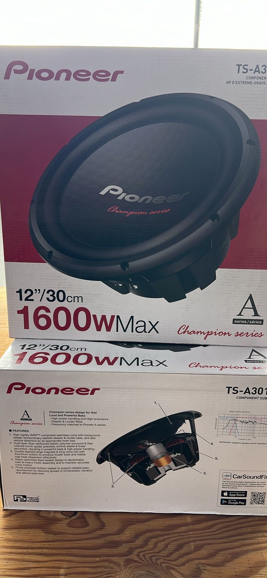 PIONNER 12 Inch Subwoofer
