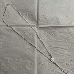 Silver Rosary