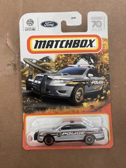 Matchbox Ford Police Interceptor