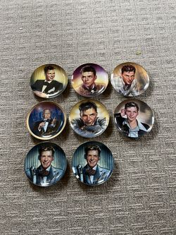 Frank Sinatra Plates By The Franklin Mint