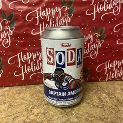 Funko Soda Sealed Disney Marvel Captain America Vinyl Figure 