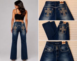 Flared jeans