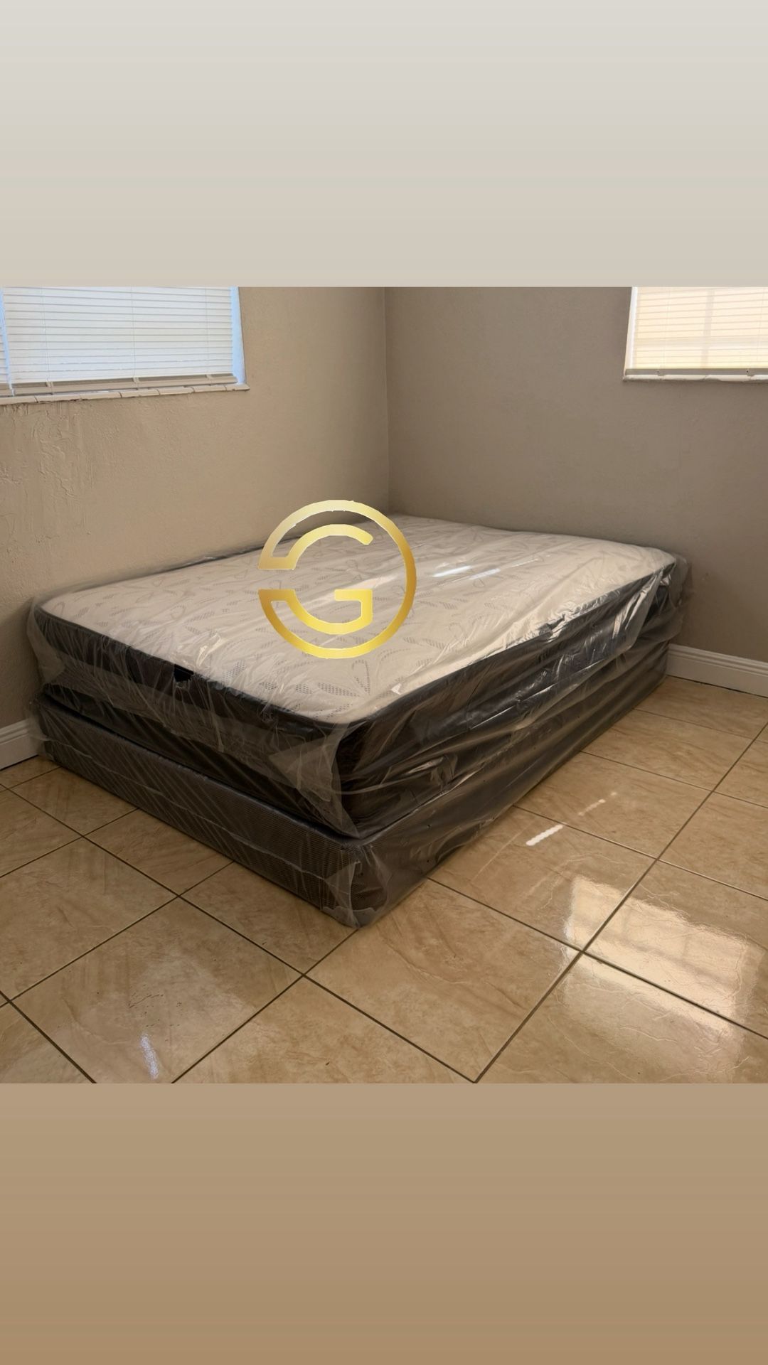 NEW Mattress Full Size With Box Spring // Offer  🚚