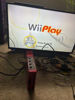 Red Wii all wires all wires controller