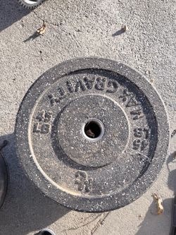 Gravity 45lband 55lb Olympic Weight Plates