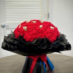 Crochet bouquet 