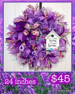 Handmade Spring Summer Wreath 