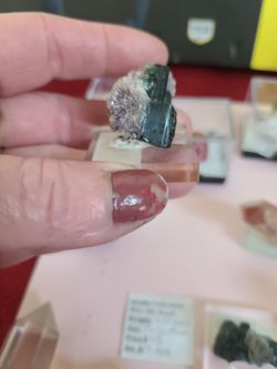 Tourmaline cluster