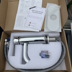 Waterfall Chrome Brass Bathroom Basin Faucet Single Handle Hole Sink Mixer Tap  myhomeware