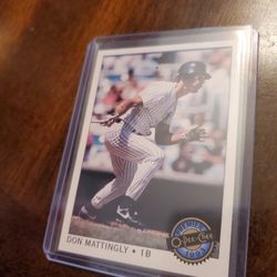 New York Yankees Don Mattingly Doc Gooden Wade Boggs Bernie Williams Kenny Rogers Baseball Cards 