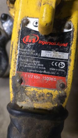 Come along 1 1/2 ton