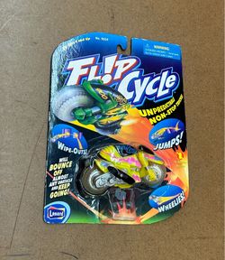 2000 Lanard Toys FLIP CYCLE No. 9319 TOY Motorcycle 👀 (please read description)