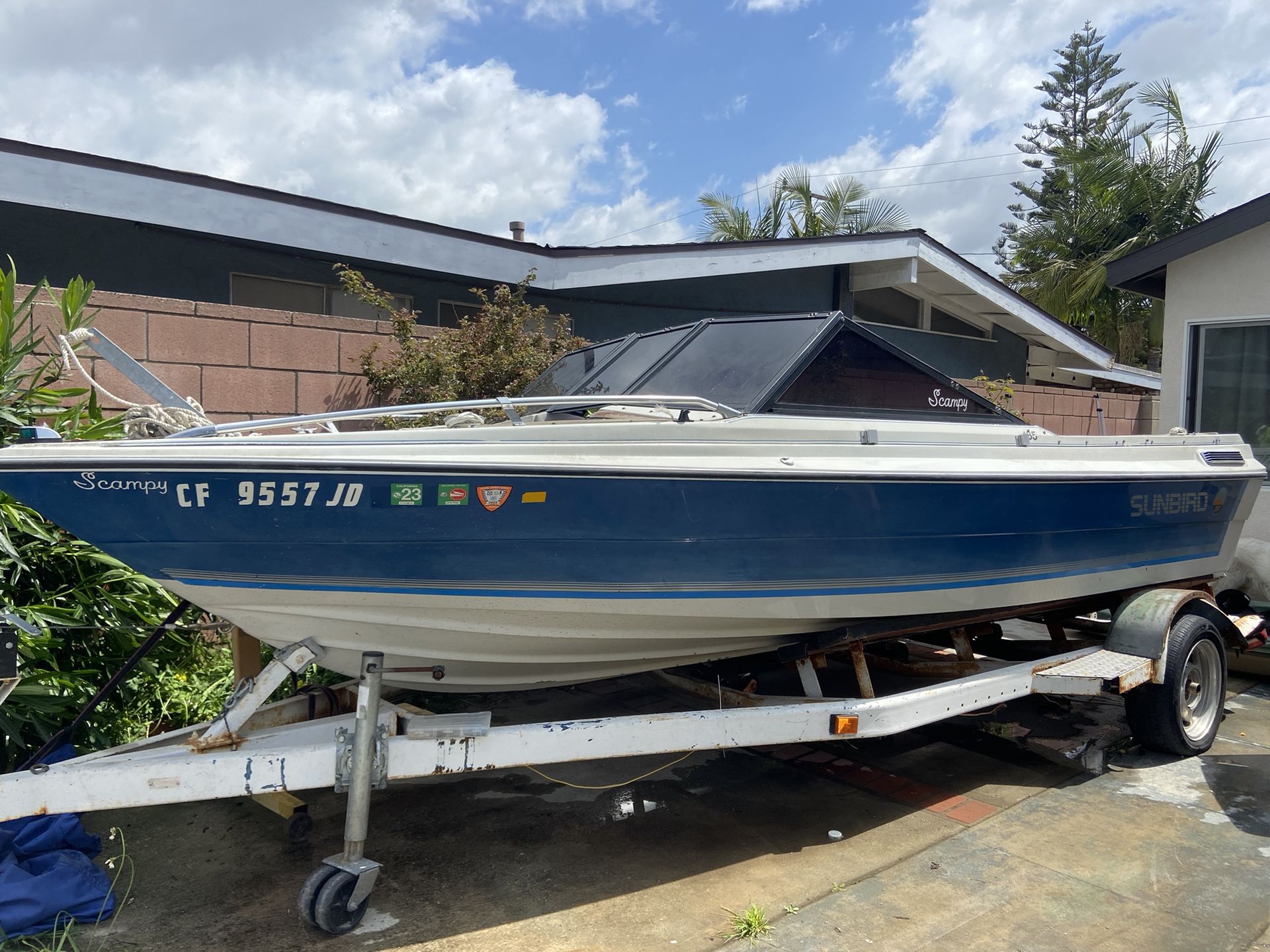 1986 Sunbird Boat 