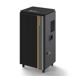 296 pt. 8500 sq. ft. Commercial Dehumidifier in Black with Pump Drain Hose, Dehumidifier for Laboratory, Large Air Inlet