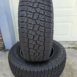 Like New 255/65R17 Advanta ATX-850 Tires