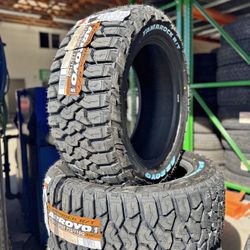 285/55/20 LT Arroyo RT Set Of (4) New Tires Ready To Install