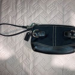 Vintage coach wristlet