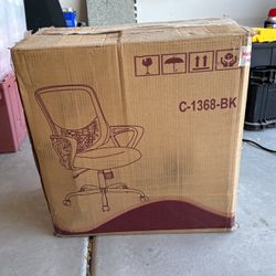 Black office chair brand New in box