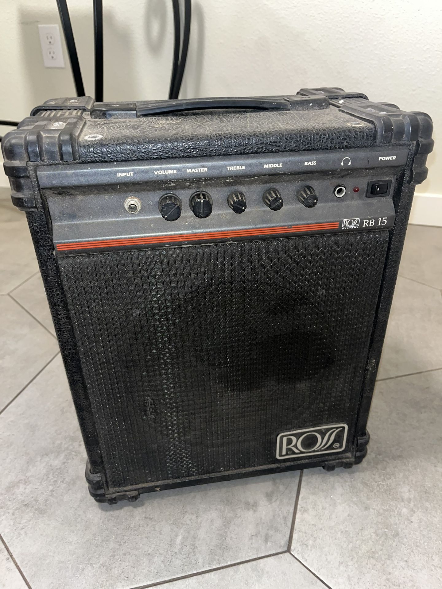 ROSS 15mb amp 