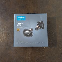 Soundcore Anker Liberty 3 Pro Wireless Noise Canceling Earbuds Black Hi-Res Audio