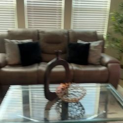 Sofa Set - Conns 2 Piece & Coffee Table 