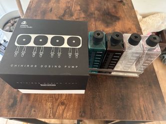 Aquarium 4 pump dosing system