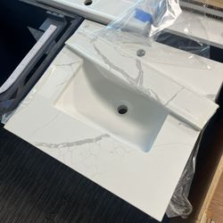 24” Countertop Only For Bathroom Vanity 