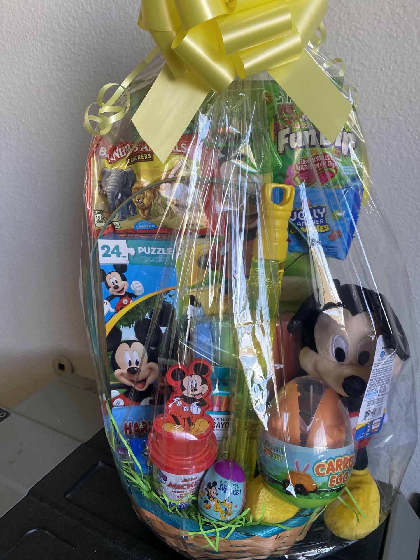 Disney Mickey Mouse Medium Plush Easter Basket - Walmart.com Mickey Mouse Easter basket