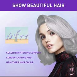 Corrector Violet Shampoo Morado Cuidado Del Cabello 