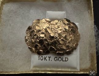 10kt Gold Nugget 19mm