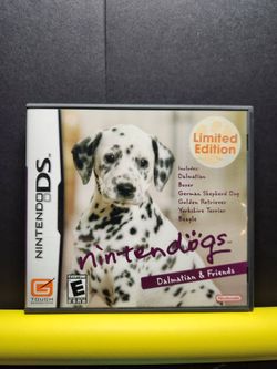 NINTENDO DS NINTENDOGS DALMATIAN AND FRIENDS