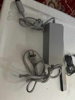 Original OEM Nintendo Brand Wii Power Cord, Sensor Bar Bundle