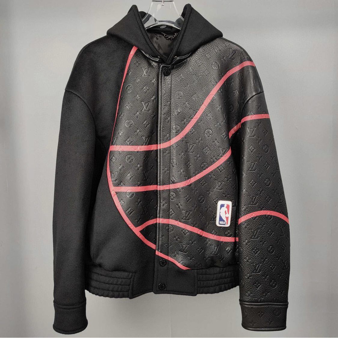 LV X NBA PLAYER LEATHER MIX JACKET SIZE XL for Sale in Lacey, WA