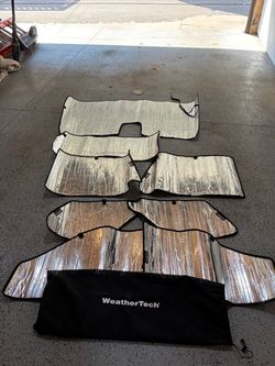 Weather tech window shades