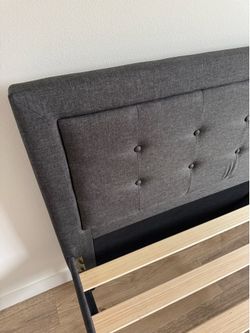 King size headboard and bedframe
