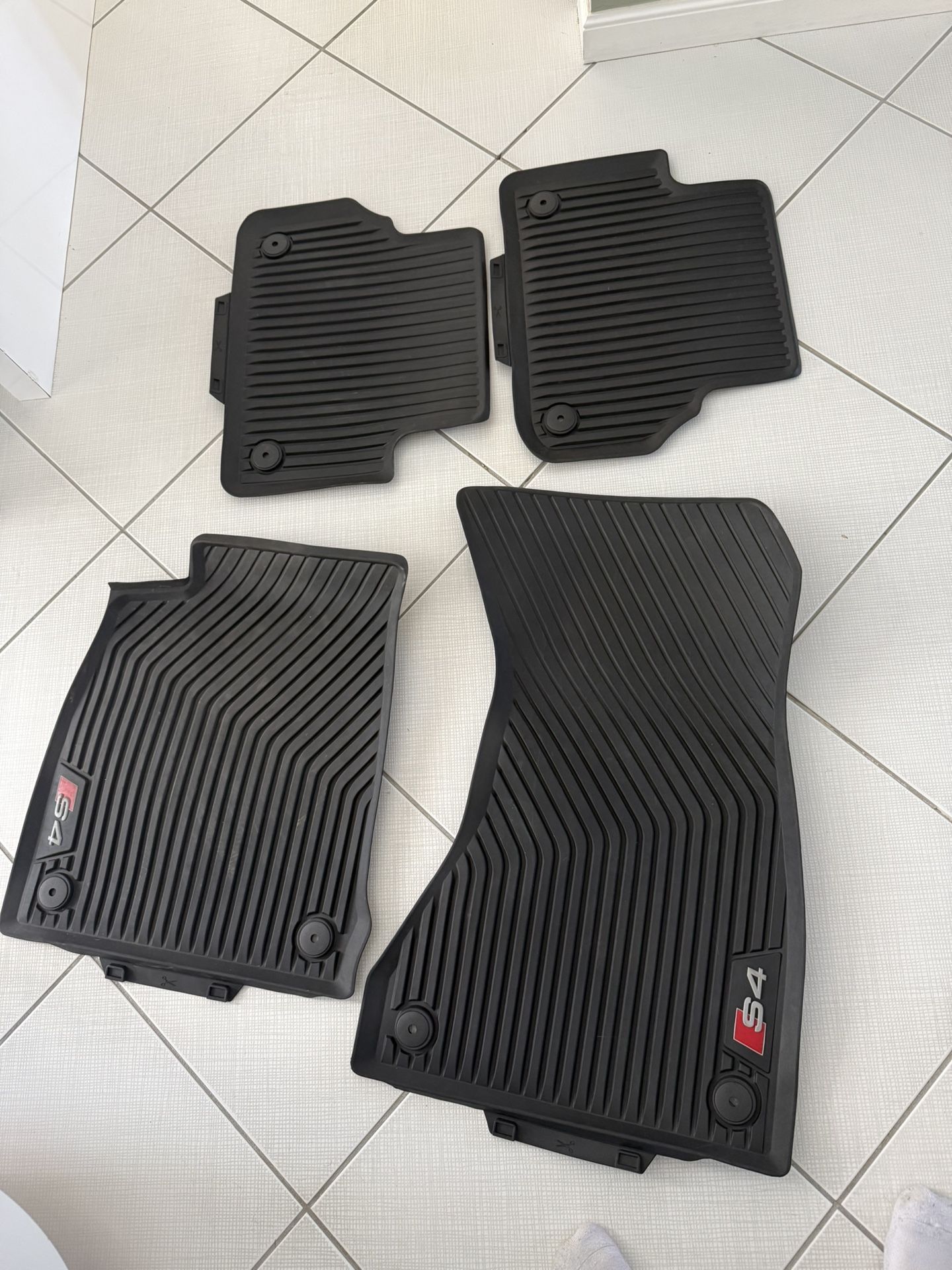 Audi S4 B9 All Weather Floor Mats OEM