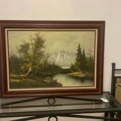  Framed Painting 44x32