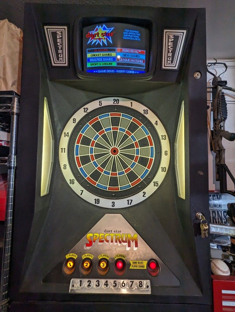 Spectrum Dart Star ダーツマシン スペクトラム メダリスト 実働