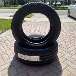 2 New Bridgestone Dueler HL Alenza 275/55R20 Tires