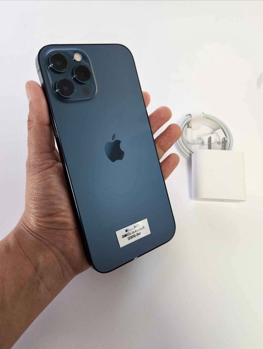 iPhone 12 Pro Max, Factory Unlocked, Excellent Condition. Like New