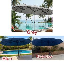 15 Ft patio umbrella ( 3 colors available)