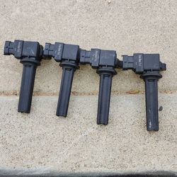 Saab 9-3 Ingnition Coils Set Of 4 New